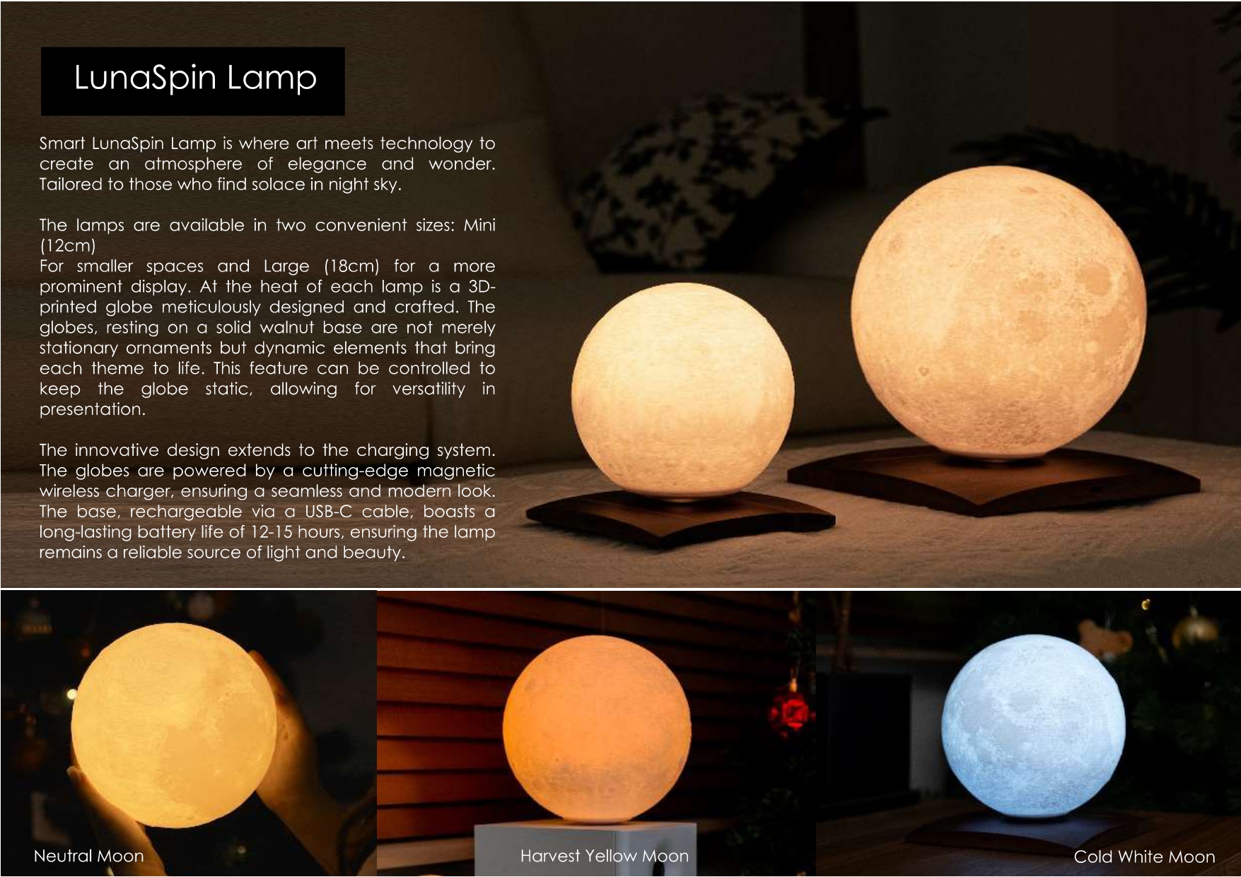 LAMPADA SMART LUNA SPIN - immagine 3